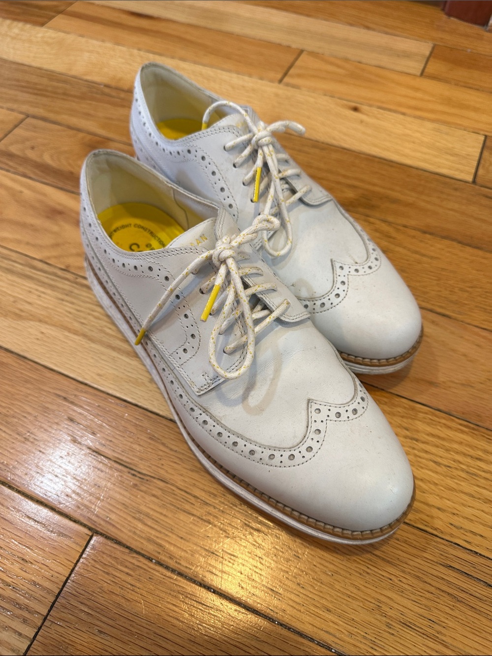 Cole Haan Leather Spikeless Golf Shoes